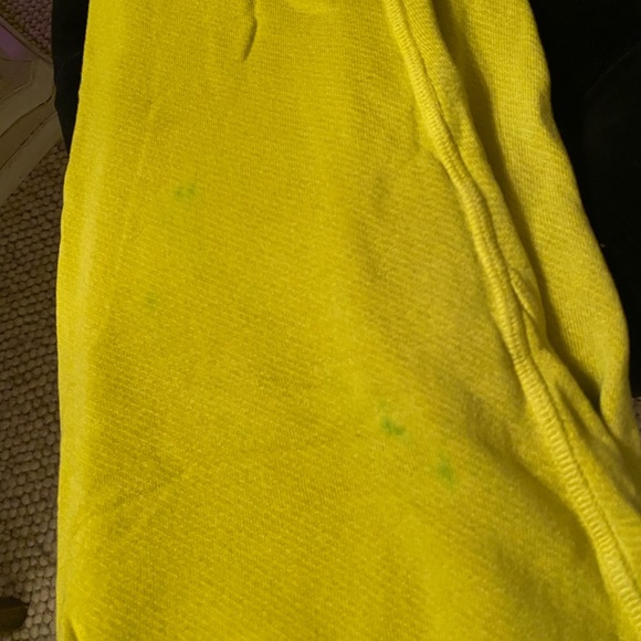 freecity Bright Yellow / green Joggers small women’s - Picture 3 of 5